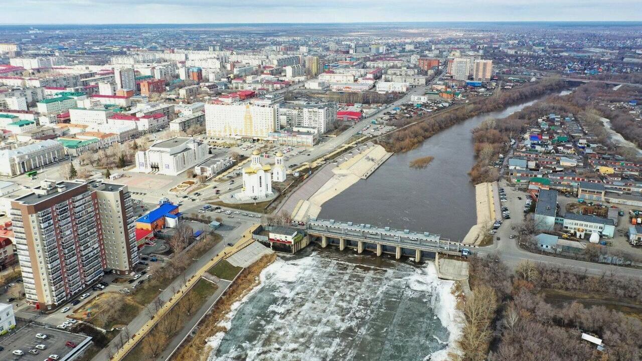 Паводковая ситуация в городе Курган - РИА Новости, 1920, 08.04.2024