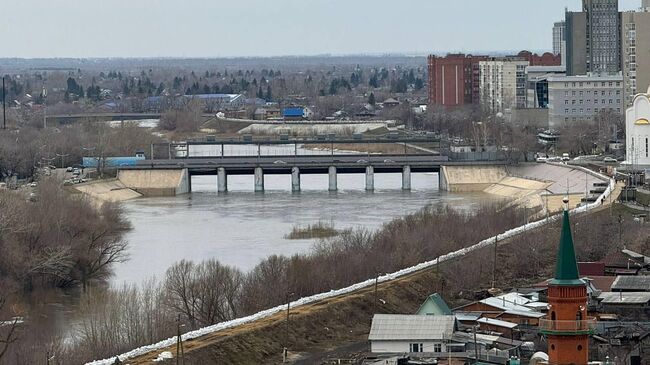 Река Тобол в Кургане