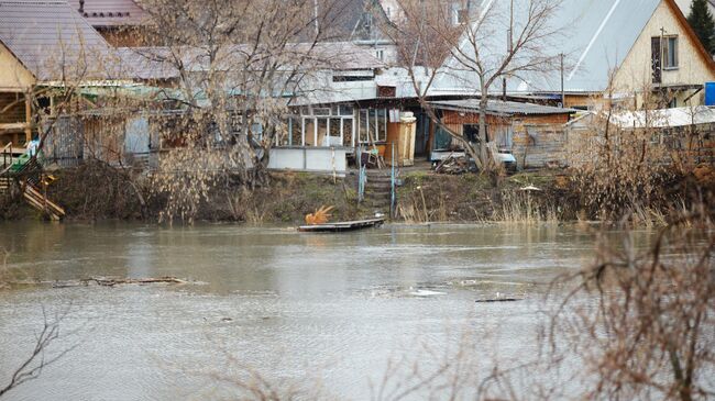 Река Тобол в районе улицы Свободы города Кургана