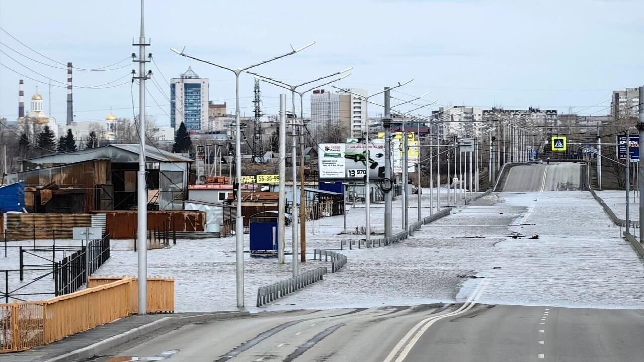 Разлив реки Тобол в Курганской области - РИА Новости, 1920, 17.04.2024