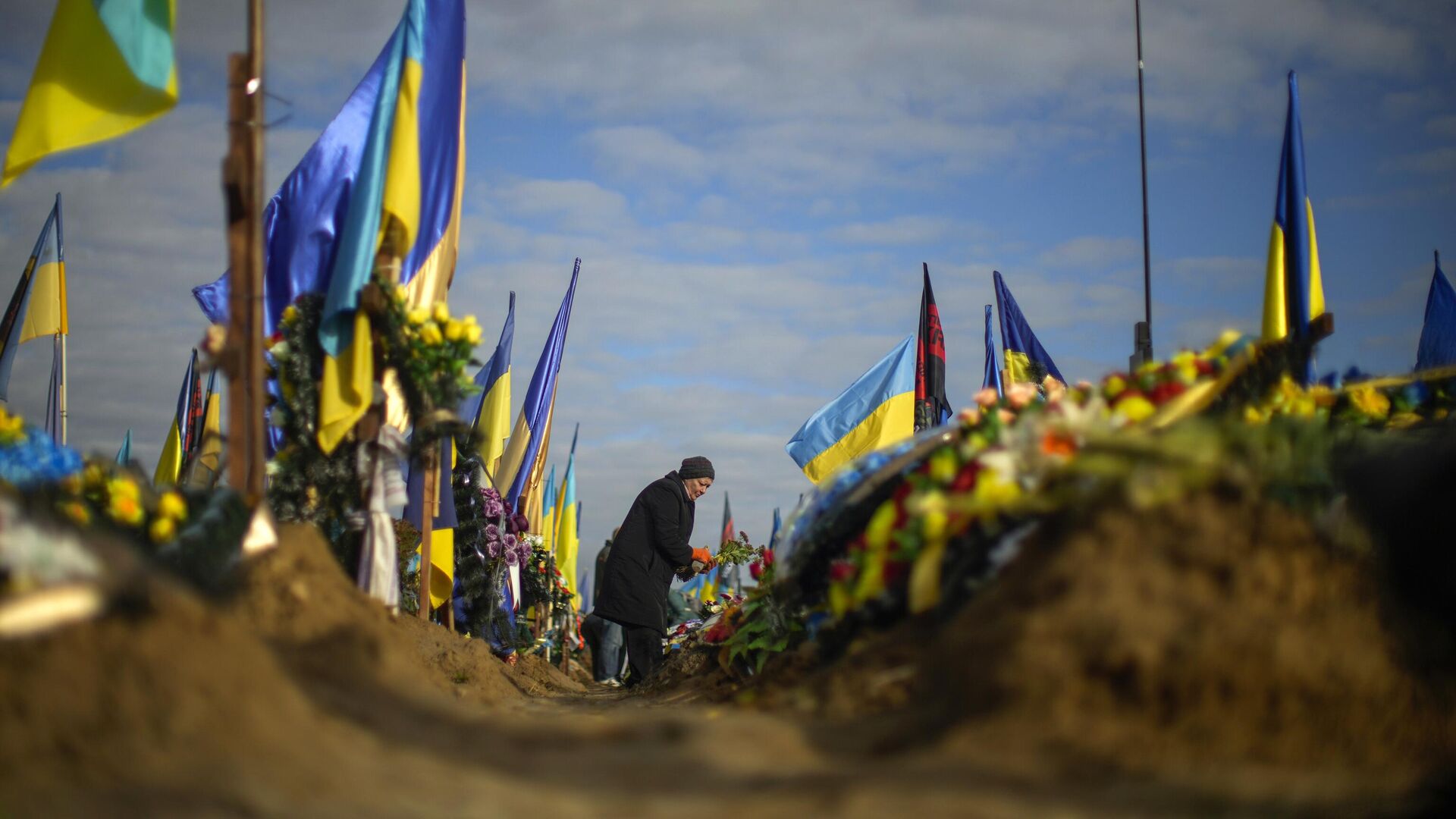 Могилы погибших украинских военных в Харькове. Архивное фото - РИА Новости, 1920, 11.06.2024