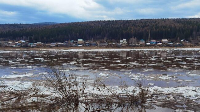 Паводок в Приангарье. Архивное фото