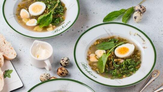 Щавелевый суп с черемшой - РИА Новости, 1920, 03.02.2025