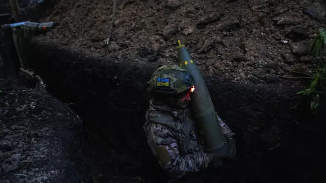 Украинский военнослужащий