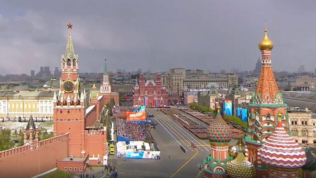 Парадные расчеты на военном параде в Москве в честь 79-летия Победы в Великой Отечественной войне - РИА Новости, 1920, 09.05.2025