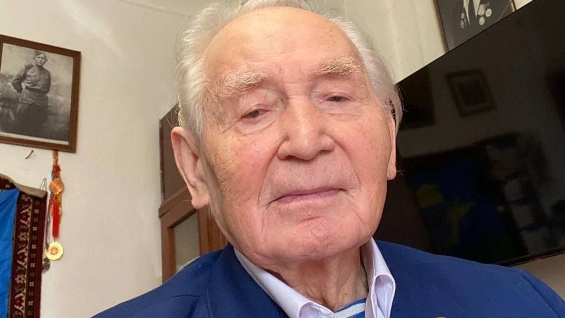 98-летний ветеран Великой Отечественной войны из Томска Федор Бондаренко - РИА Новости, 1920, 10.05.2024