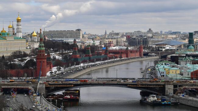 Продолжается реконструкция Большого Каменного моста