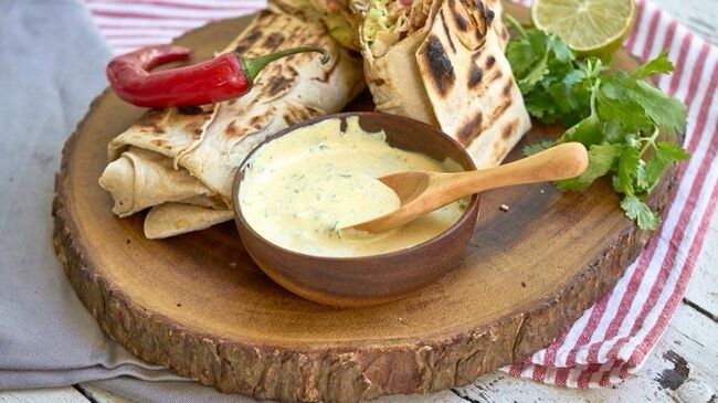 Соус для шаурмы и шашлыка