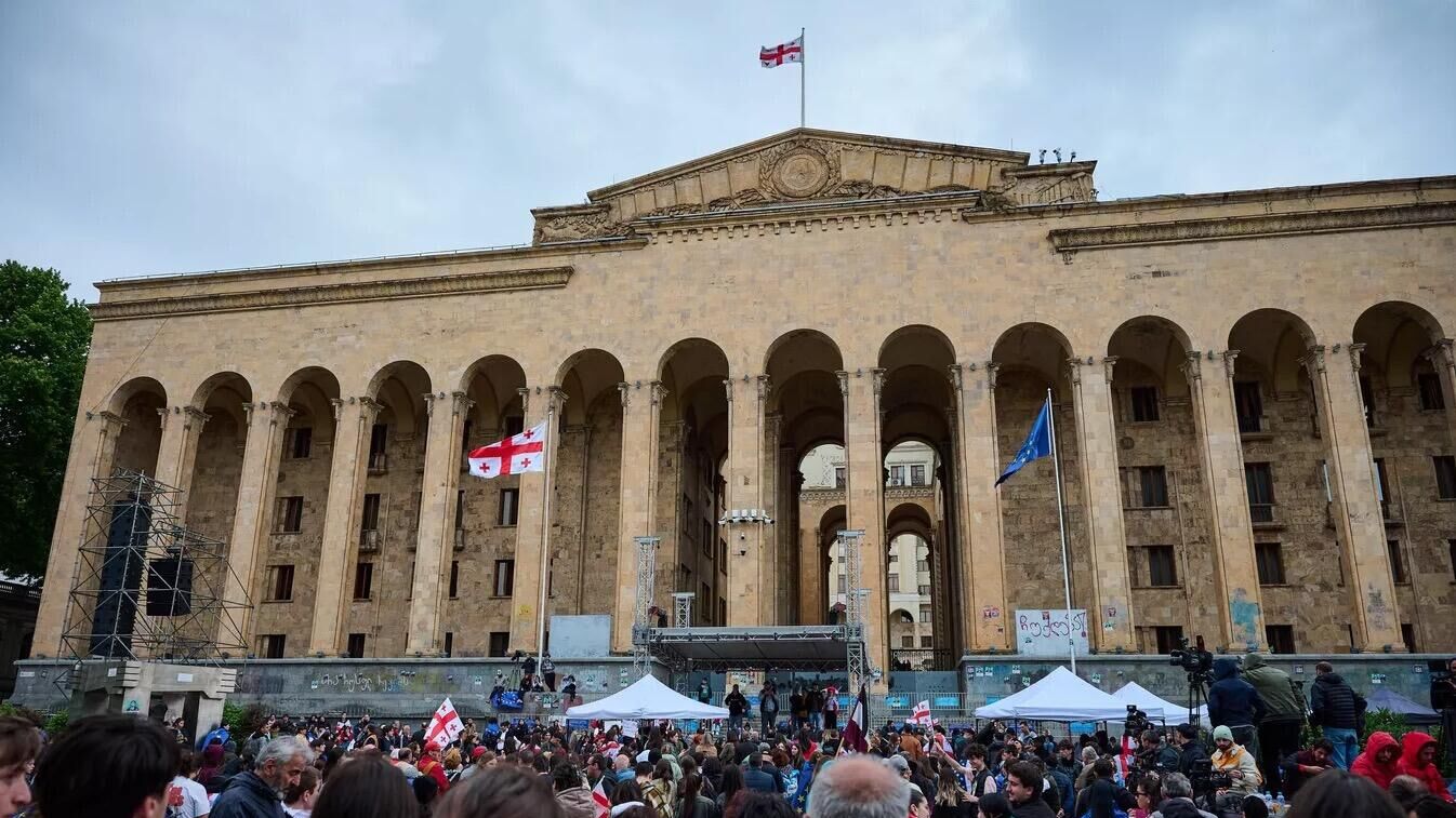 Здание Парламента Грузии. Архивное фото - РИА Новости, 1920, 04.06.2024