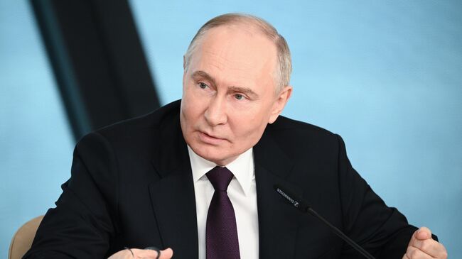 Президент России Владимир Путин. Архивное фото