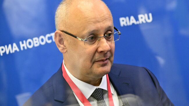 Советник Президента Российской Федерации Антон Кобяков на ПМЭФ-2024
