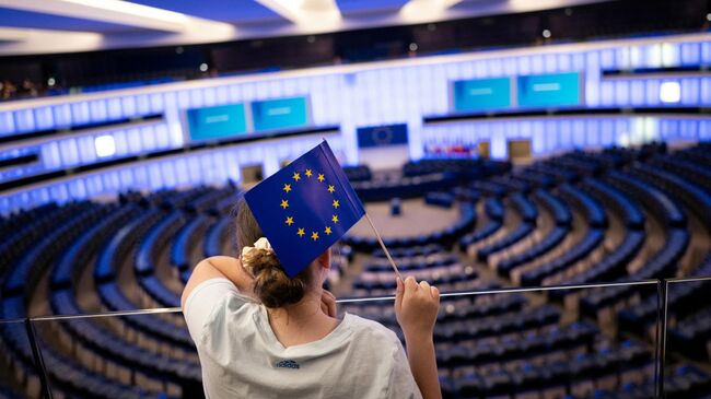 Здание Европейского парламента в Страсбурге. Архивное фото