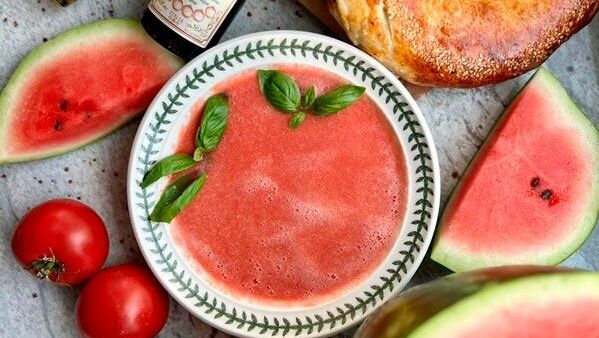 Гаспачо с арбузом и базиликом - РИА Новости, 1920, 02.08.2025