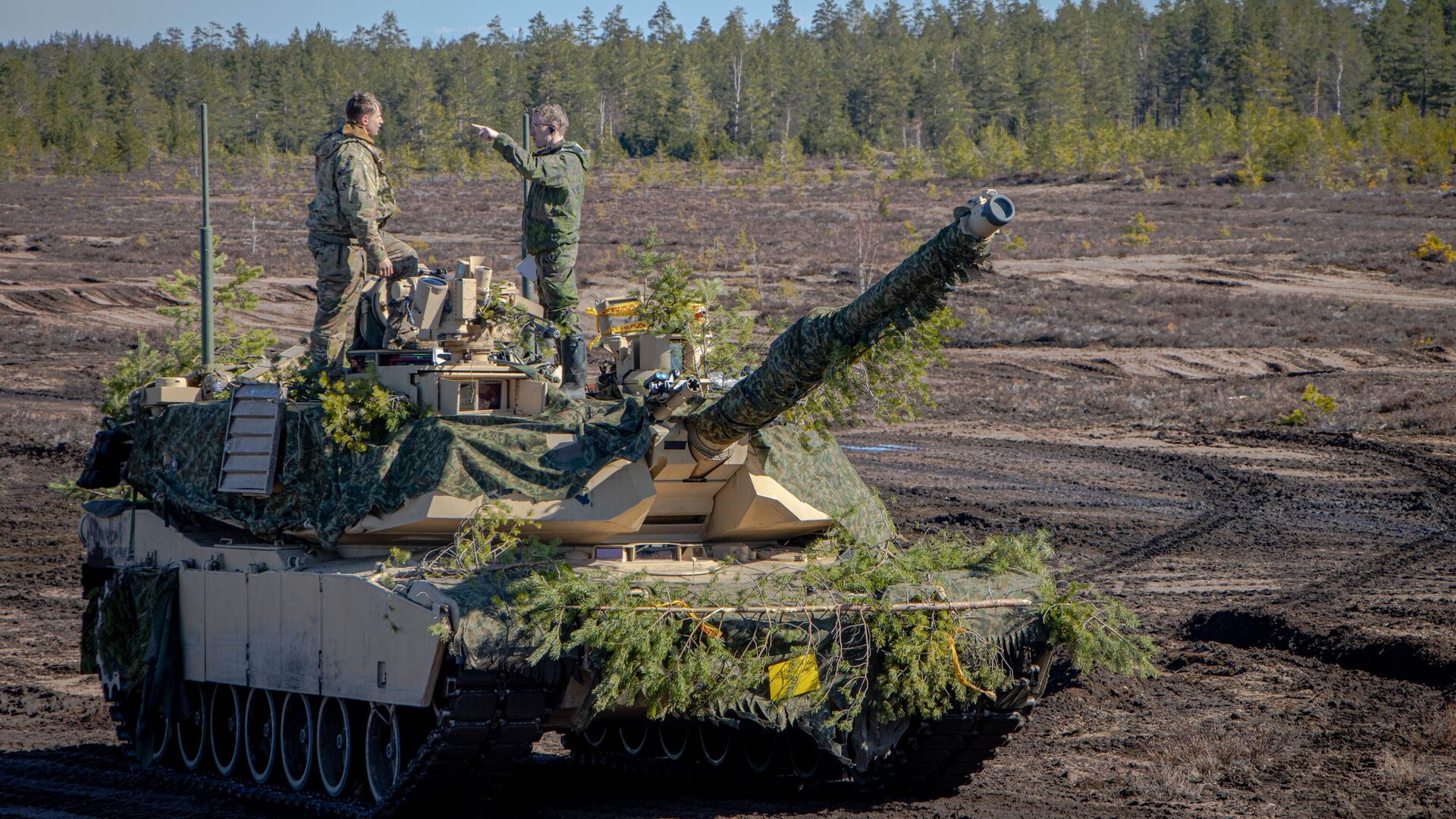 Американские военные во время учений войск НАТО в Финляндии. Архивное фото - РИА Новости, 1920, 23.08.2024