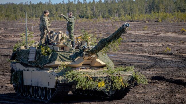 Американские военные во время учений войск НАТО в Финляндии. Архивное фото