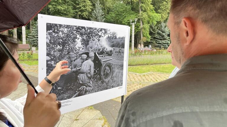 Открытие фотовыставки Освобождение. Путь к Победе в Минске