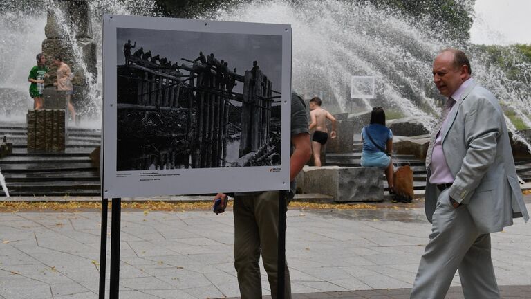 Открытие фотовыставки Освобождение. Путь к Победе в Минске