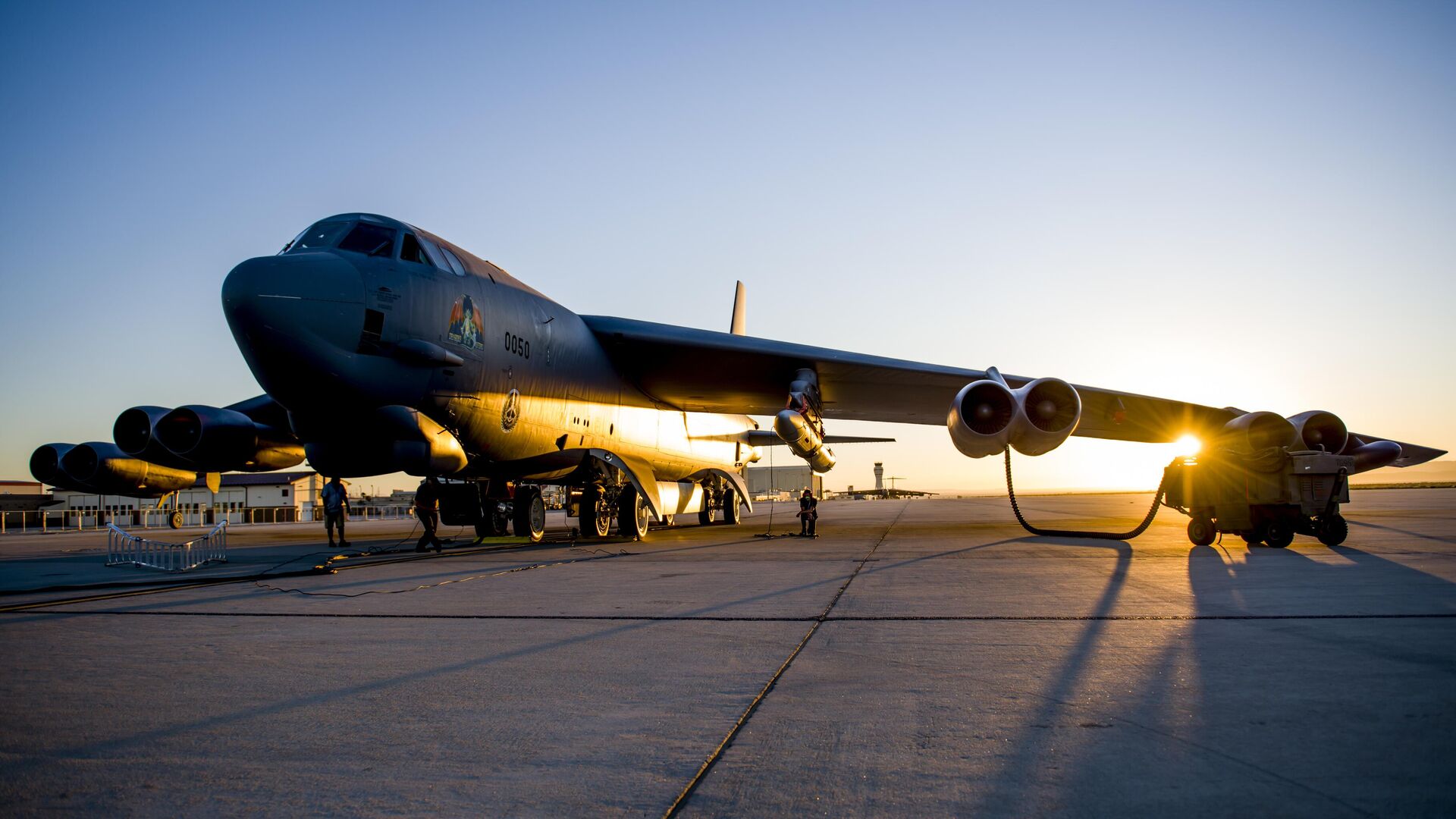 Стратегический бомбардировщик ВВС США B-52H Stratofortress. Архивное фото - РИА Новости, 1920, 29.07.2024