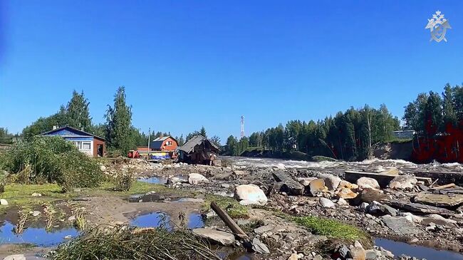 Последствия аварии на шлюзе Беломорско-Балтийского канала