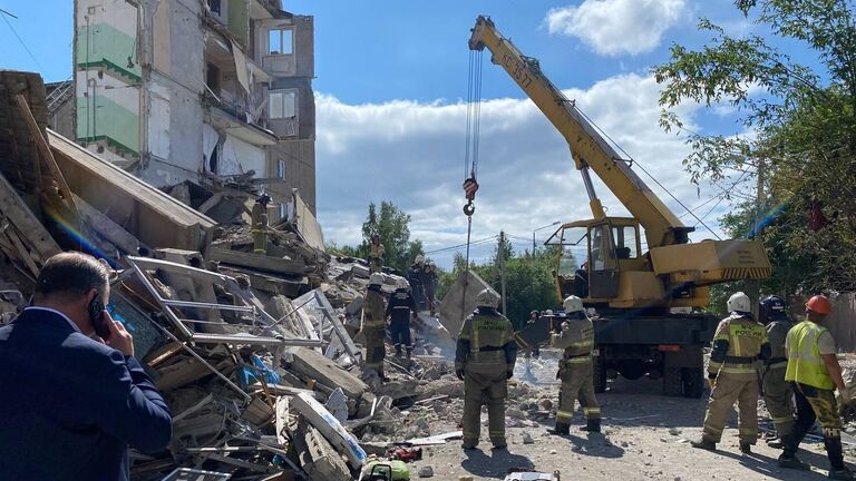 Взрыв в жилом доме в Нижним Тагиле