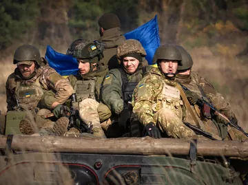 Украинские военные