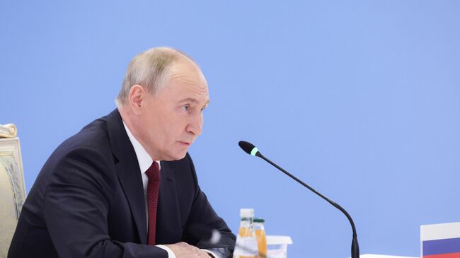 Государственный визит президента РФ В. Путина в Казахстан