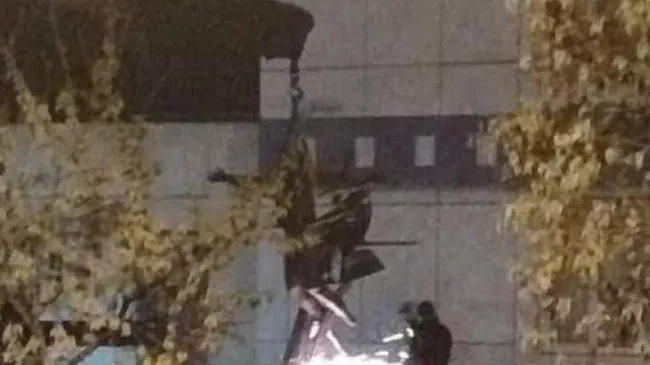 Снос памятника Высоцкому