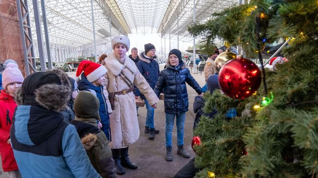 Посетители Музея Г.О.Р.А. в новогодние праздники