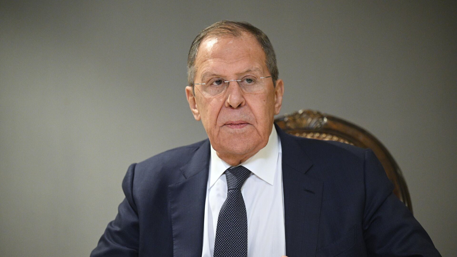 П/к главы МИД РФ С. Лаврова по итогам переговоров делегаций РФ и США - РИА Новости, 1920, 20.04.2025