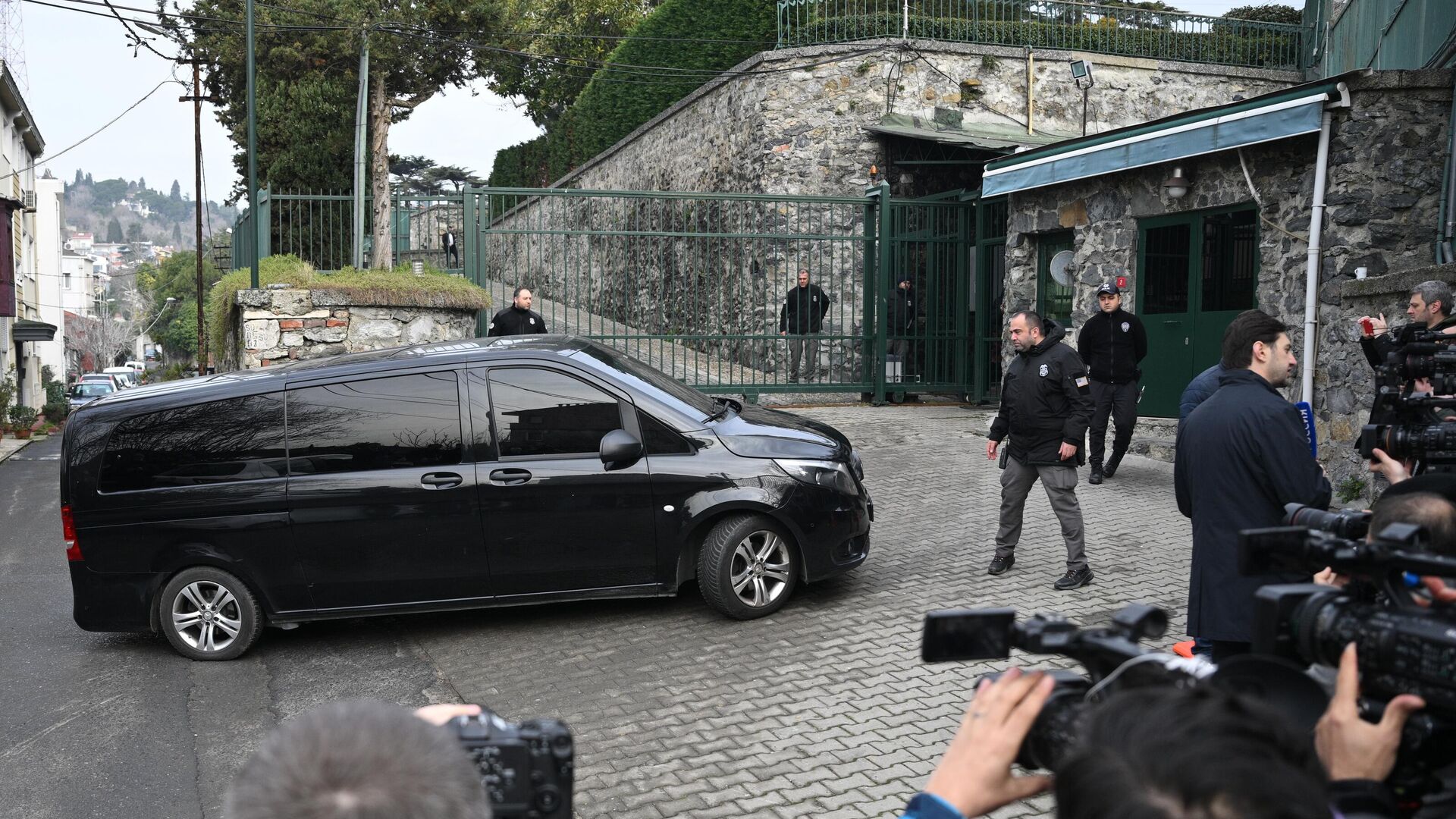 Встреча представителей РФ и США в Стамбуле  - РИА Новости, 1920, 27.02.2025