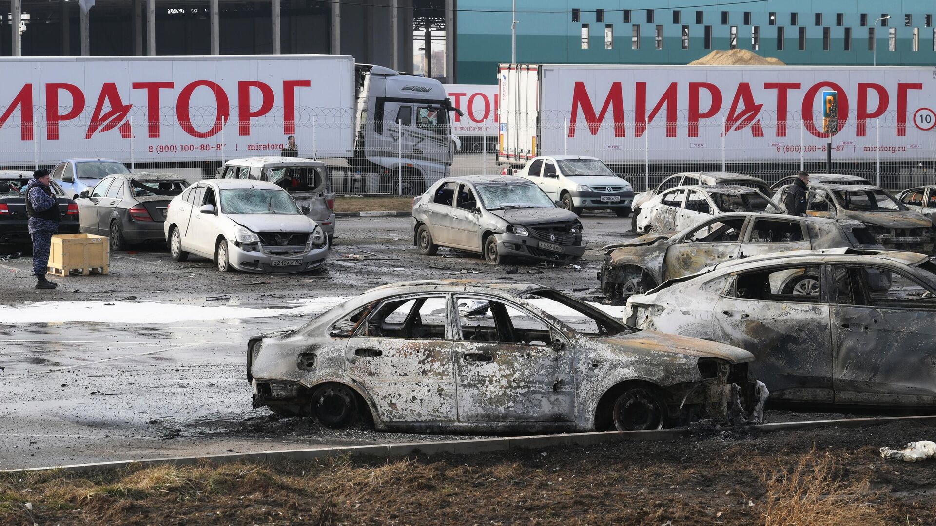 Последствия атаки БПЛА в Москве и Московской области - РИА Новости, 1920, 11.03.2025