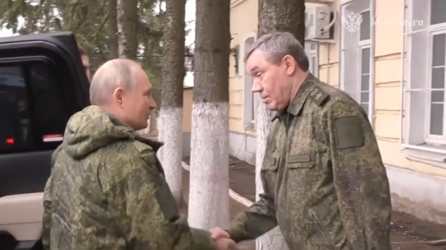 Путин в камуфляже
