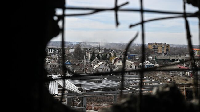 Российские военные в освобожденной Судже