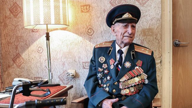 Почетный гражданин Московской области ветеран Александр Григорьевич Золотов