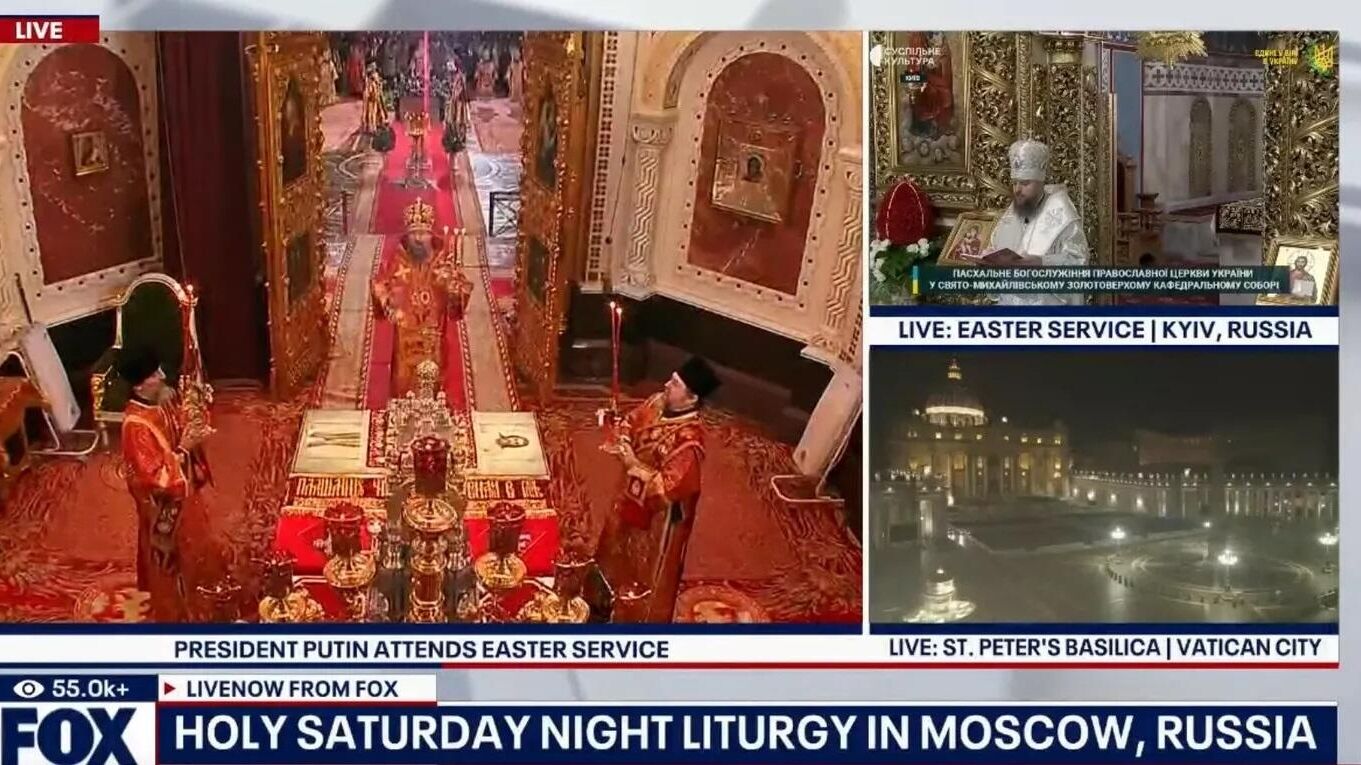 Кадр из трансляции Fox News - РИА Новости, 1920, 20.04.2025