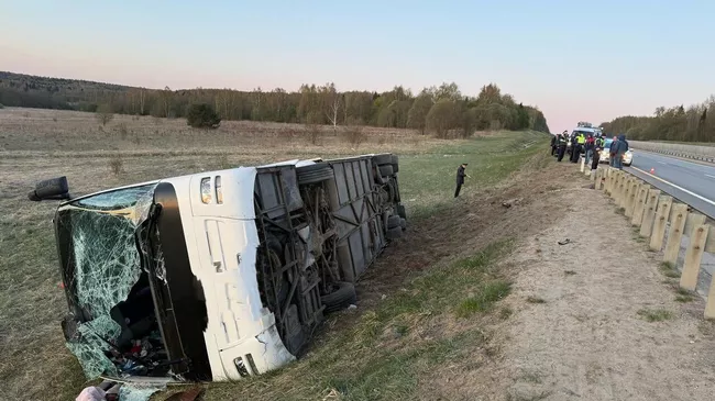 ДТП с автобусом во Владимирской области