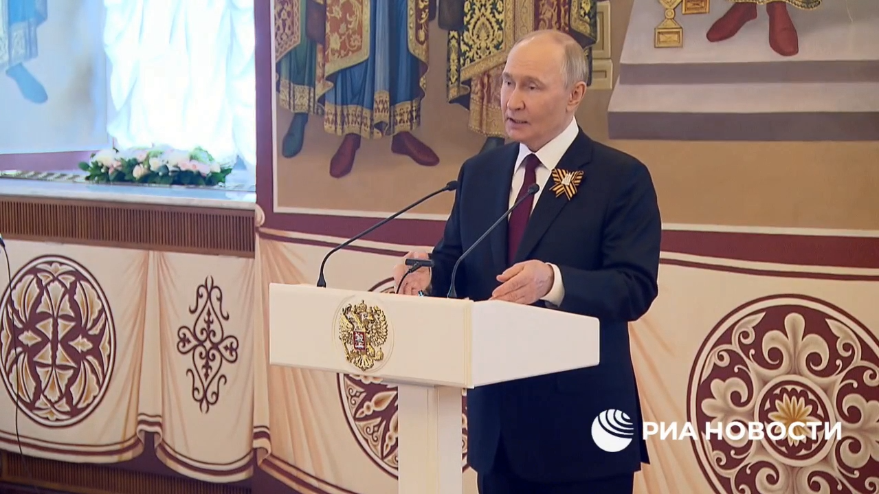 Путин тост - РИА Новости, 1920, 09.05.2025