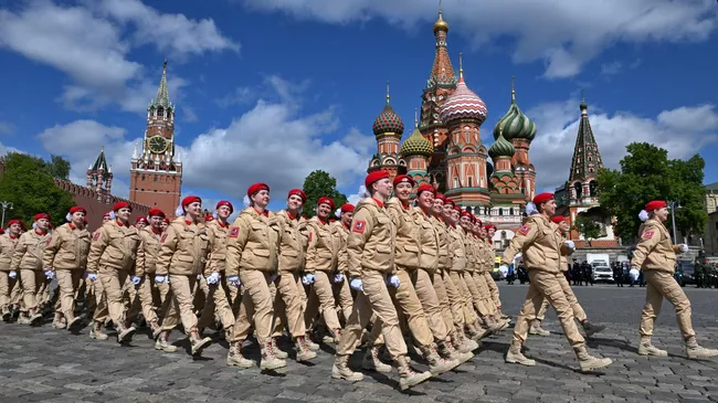Москва. Военный парад, посвященный 80-летию Победы в Великой Отечественной войне