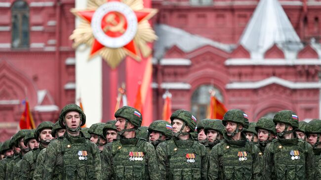 Москва. Военный парад, посвященный 80-летию Победы в Великой Отечественной войне