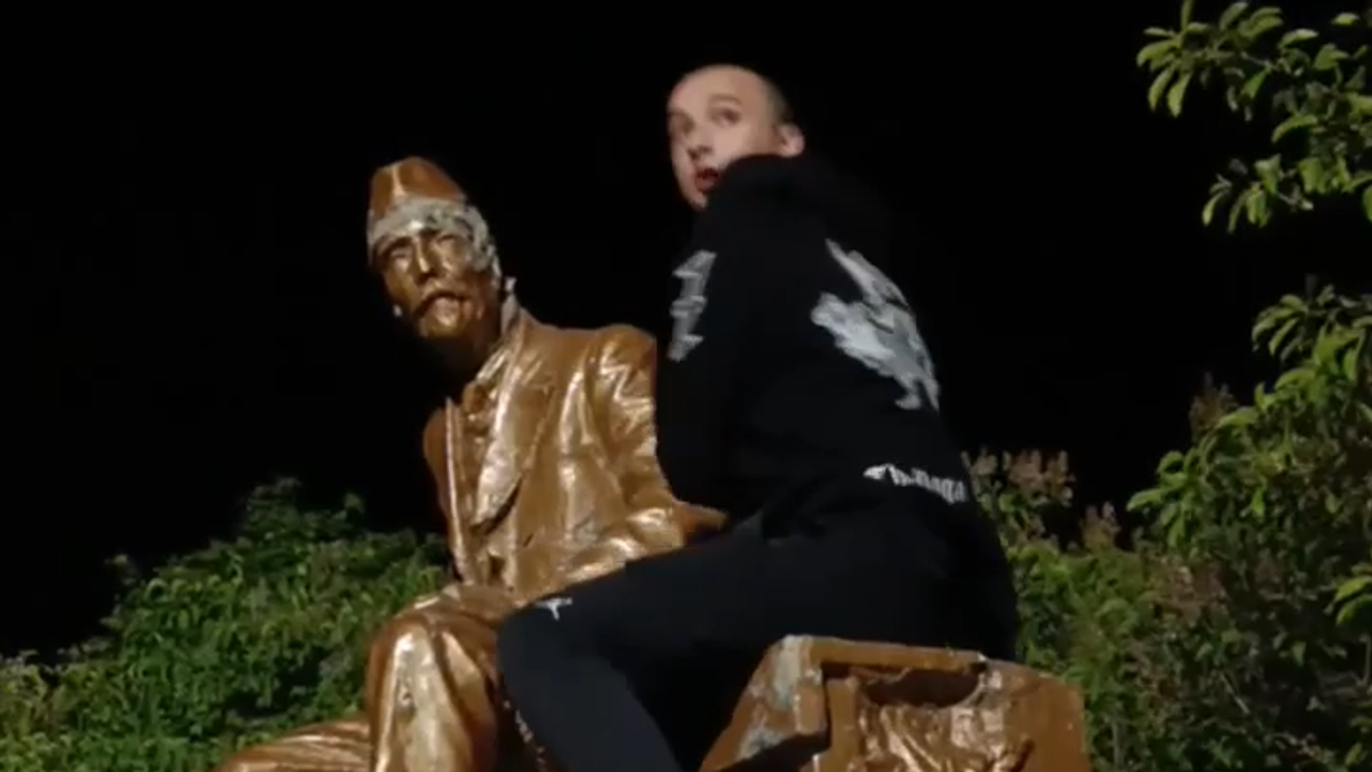 памятник Мичурину вандал - РИА Новости, 1920, 17.05.2025