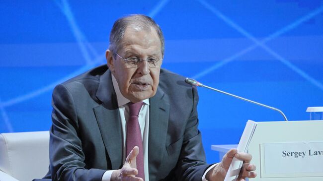 Глава МИД РФ С. Лавров выступил на конференции об исторических южнорусских землях