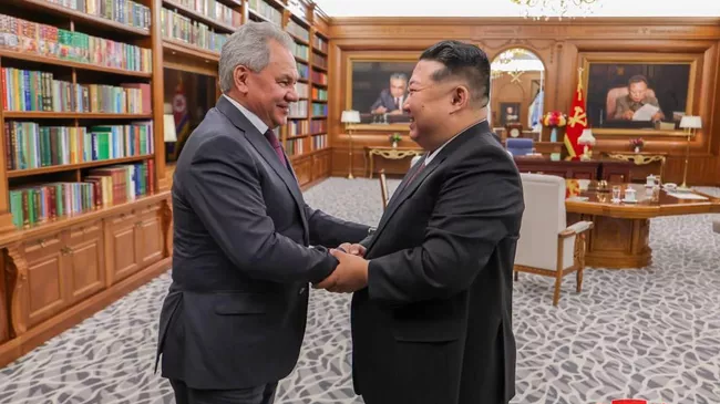 Шойгу и Ким Чем Ын