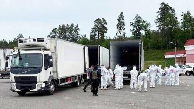 Россия и Украина начали обмен телами погибших солдат