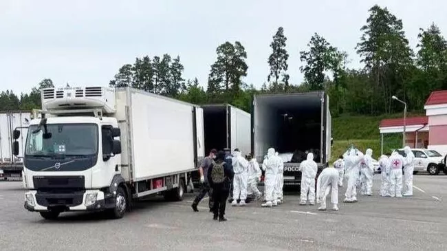 Россия и Украина начали обмен телами погибших солдат