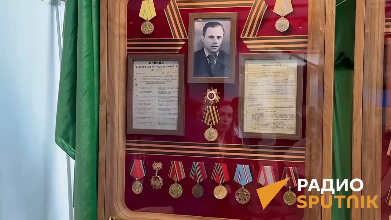 медали отца Путина - РИА Новости, 1920, 18.06.2025
