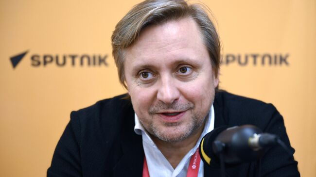 ПМЭФ-2025. Стенд РИА Новости и студия радио Sputnik