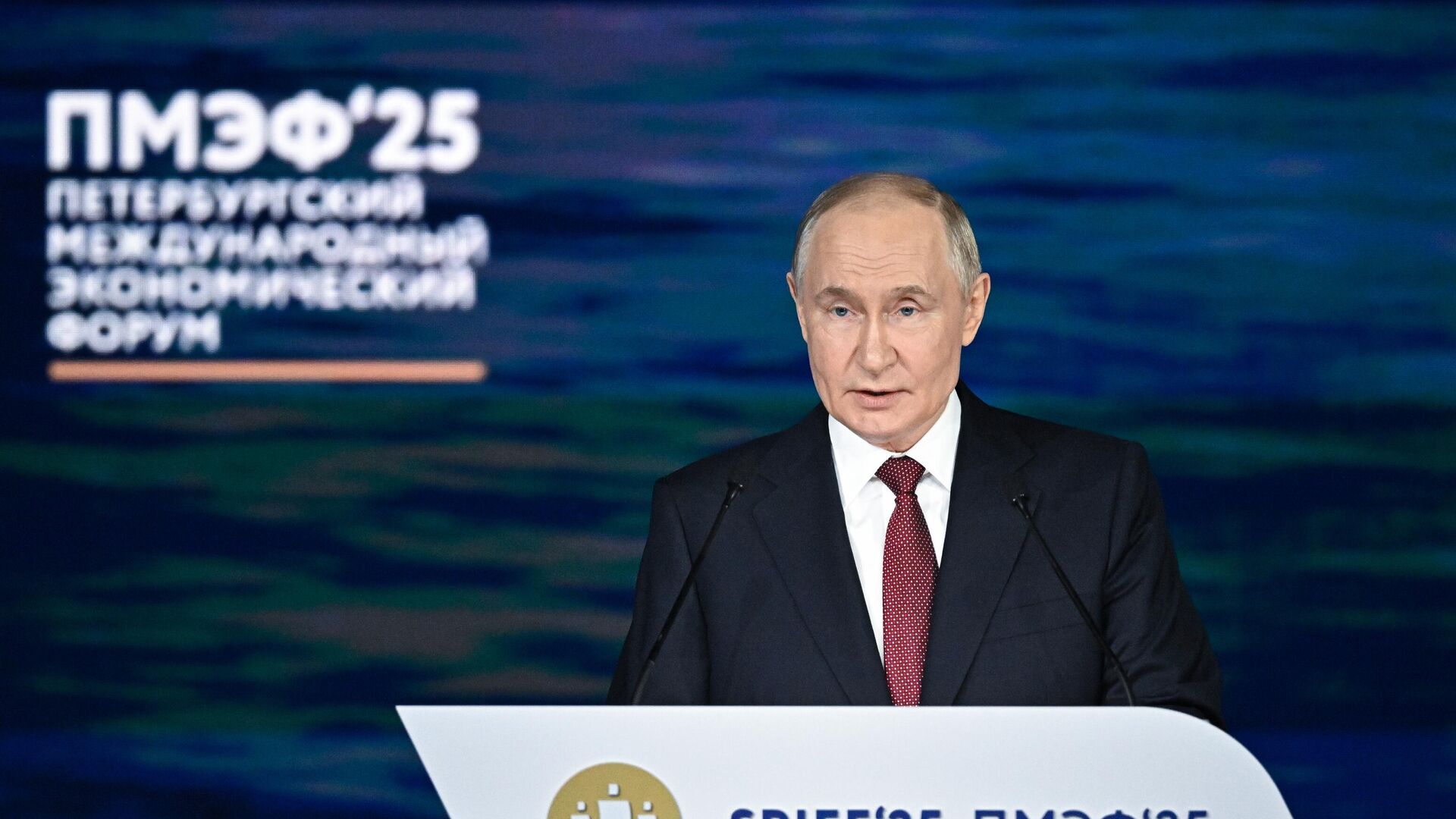 ПМЭФ-2025. Пленарное заседание - РИА Новости, 1920, 20.06.2025