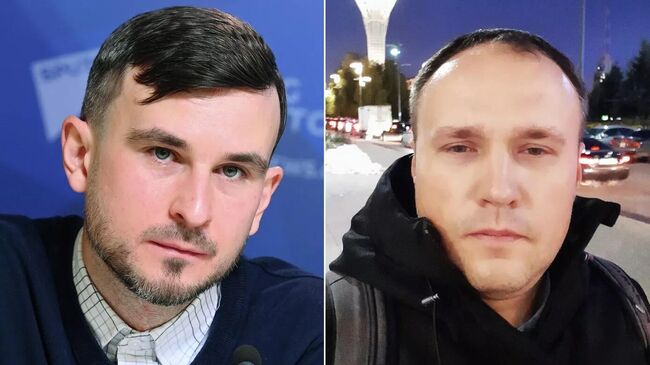 Игорь Картавых и Евгений Белоусов Sputnik Азербайджан Игорь Картавых и Евгений Белоусов Sputnik Азербайджан