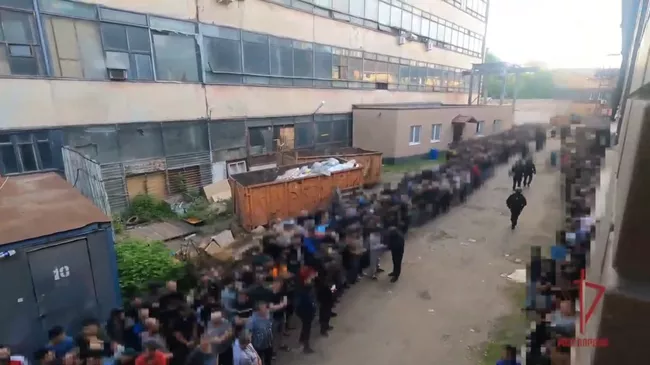 Рейд по мигрантам в Балашихе