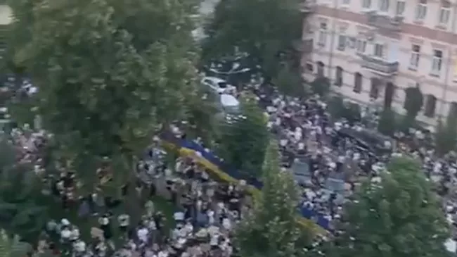 Протесты на Украине